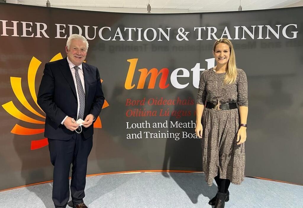 Minister Helen McEntee at launch of Drogheda Implementation Board