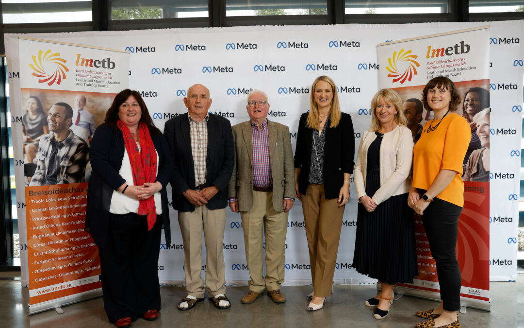 LMETB receives funding from Meta to support digital skills in communities in Meath