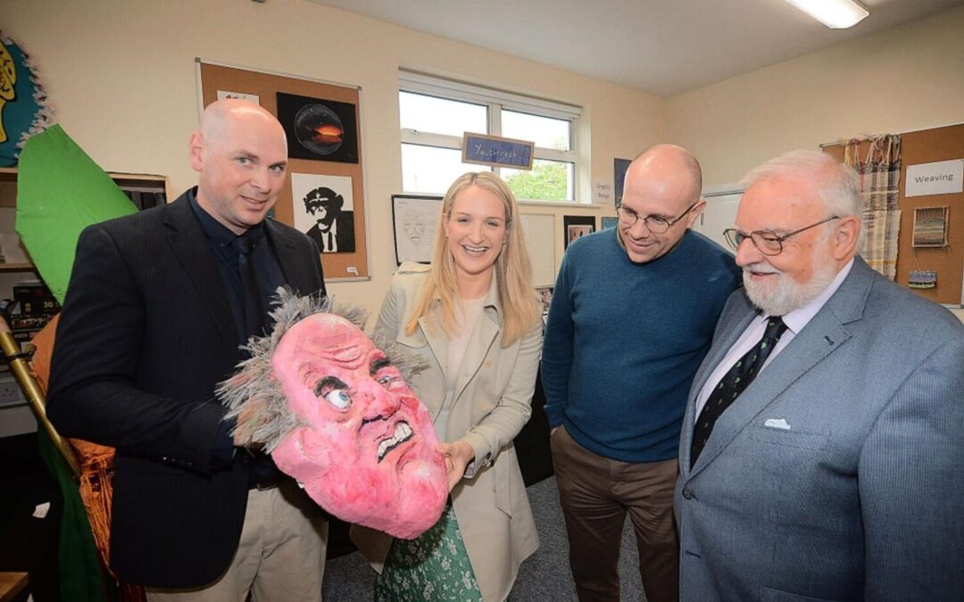 Minister joins past and present students of Kells Youthreach