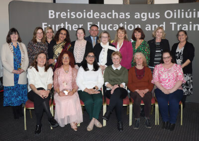 LMETB Drogheda Staff and Councillor Michelle Hall, Mayor of Drogheda