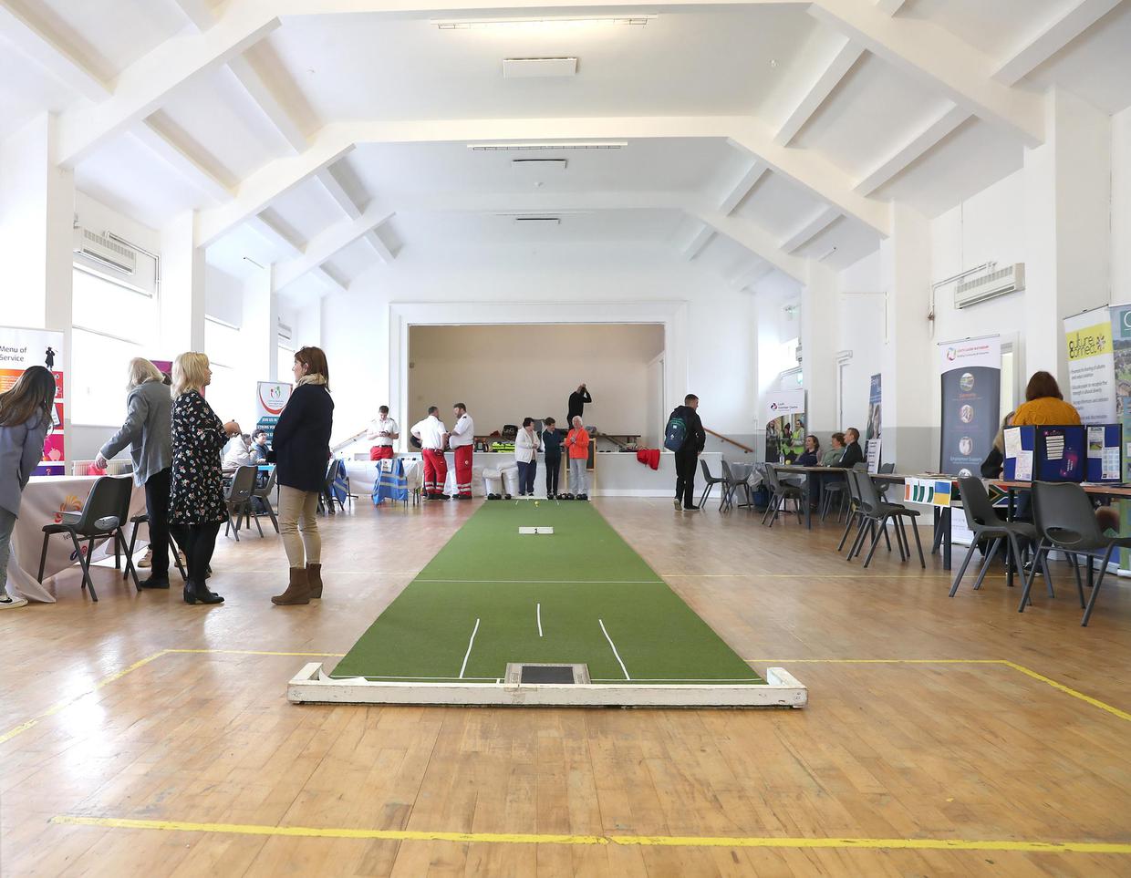 The Lourdes Recreation Centre, Yellowbatter looking great during the open day.