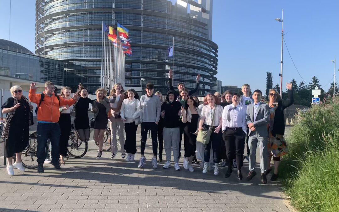 LMETB students visit European Parliament in Strasbourg